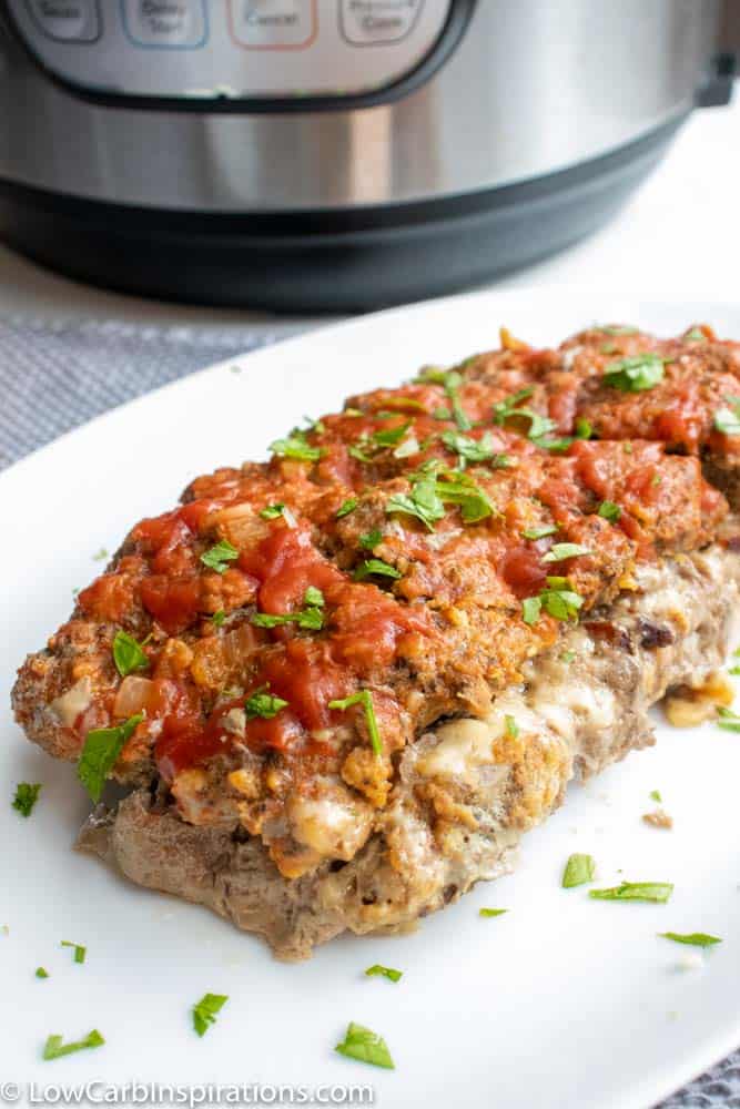 Instant Pot Meatloaf (Keto Friendly Recipe)