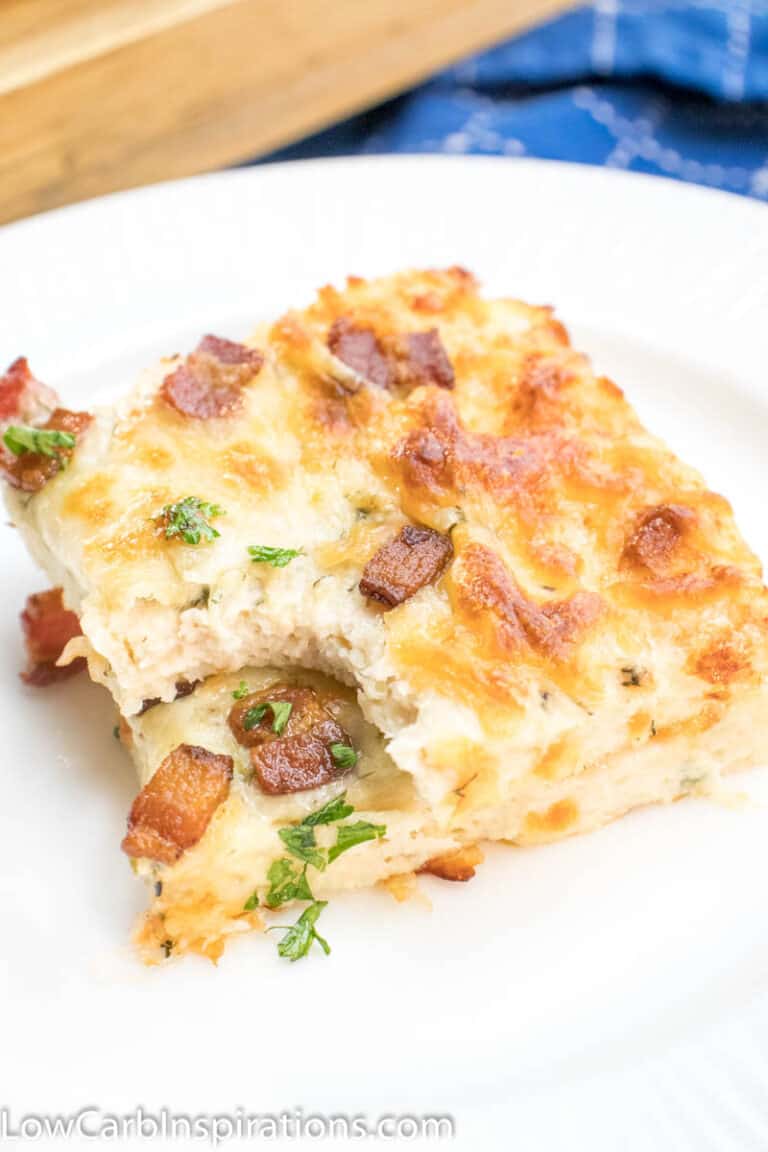 slice of chicken bacon ranch pizza