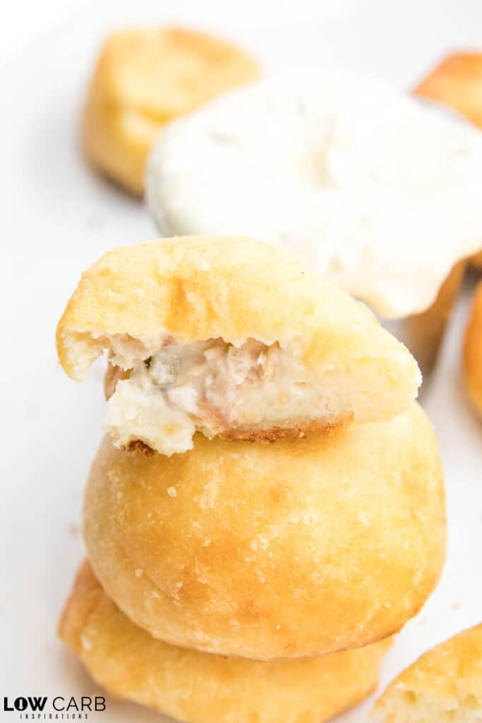 Easy Stuffed Tuna Balls Recipe Low Carb Inspirations
