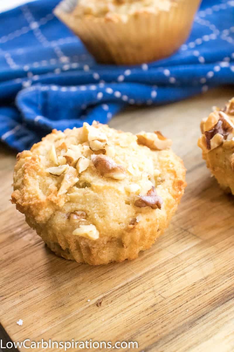 Banana Nut Keto Breakfast Muffins