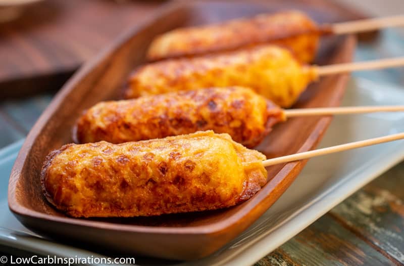 Waffle shop corn dogs