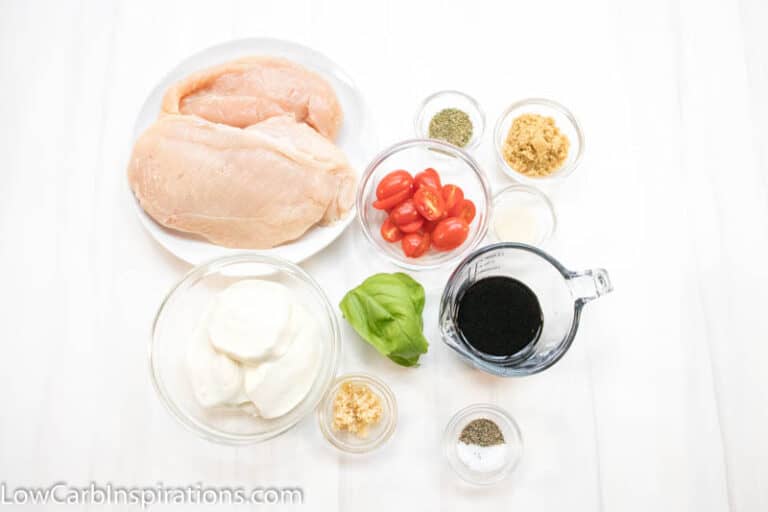 Baked Chicken Caprese Recipe - Low Carb Inspirations