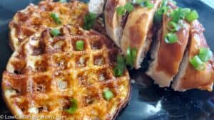 Keto Chaffle Recipe (chicken and waffles)
