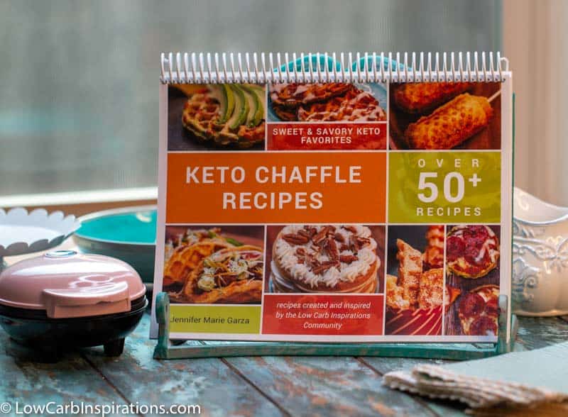 Keto Chaffle Recipe eBook Cookbook
