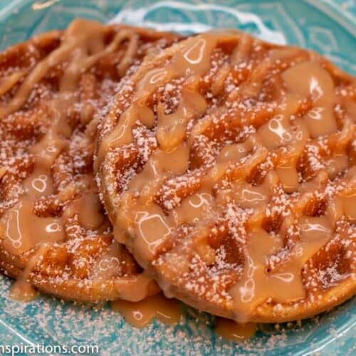 Keto Peanut Butter Chaffle with Glaze Recipe
