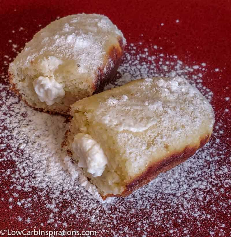 Keto Vanilla Twinkie Copycat Chaffle Recipe