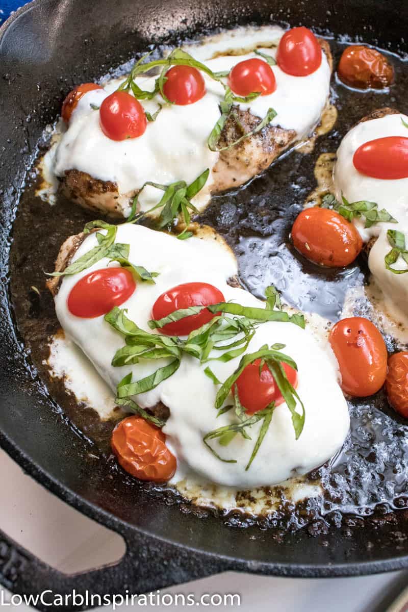 Baked Chicken Caprese