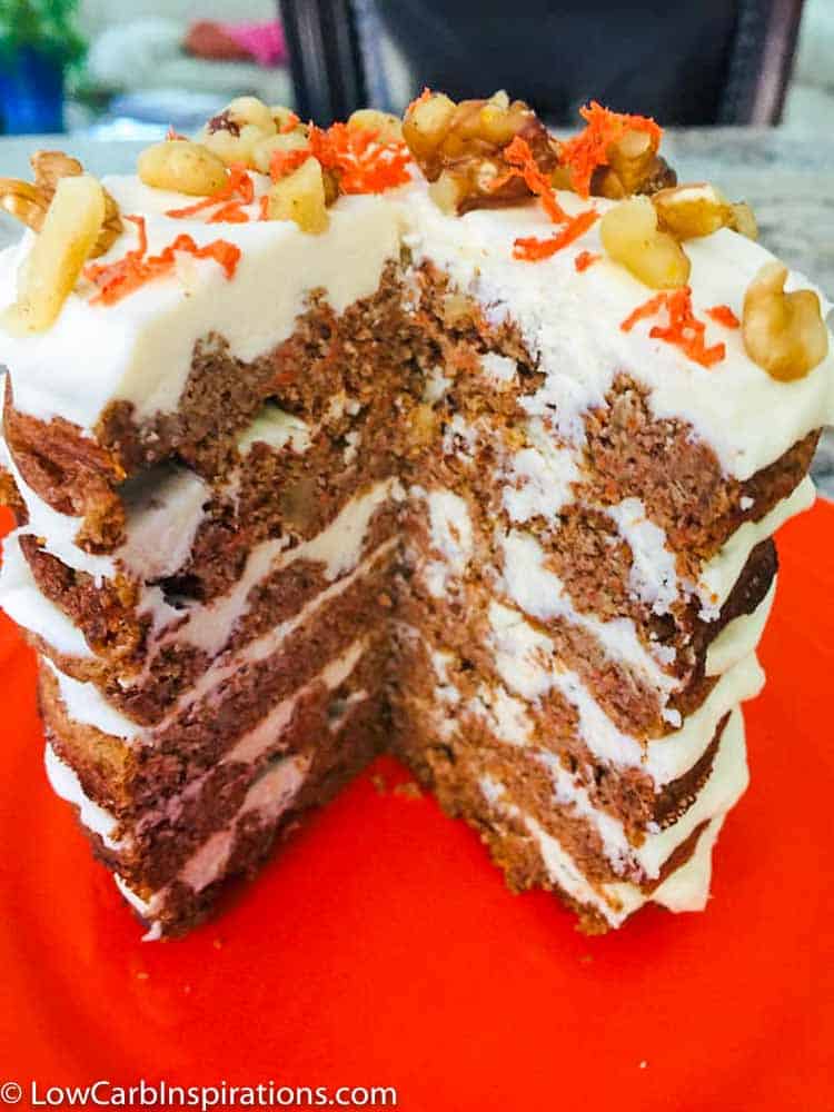 Carrot Chaffle Cake recipe