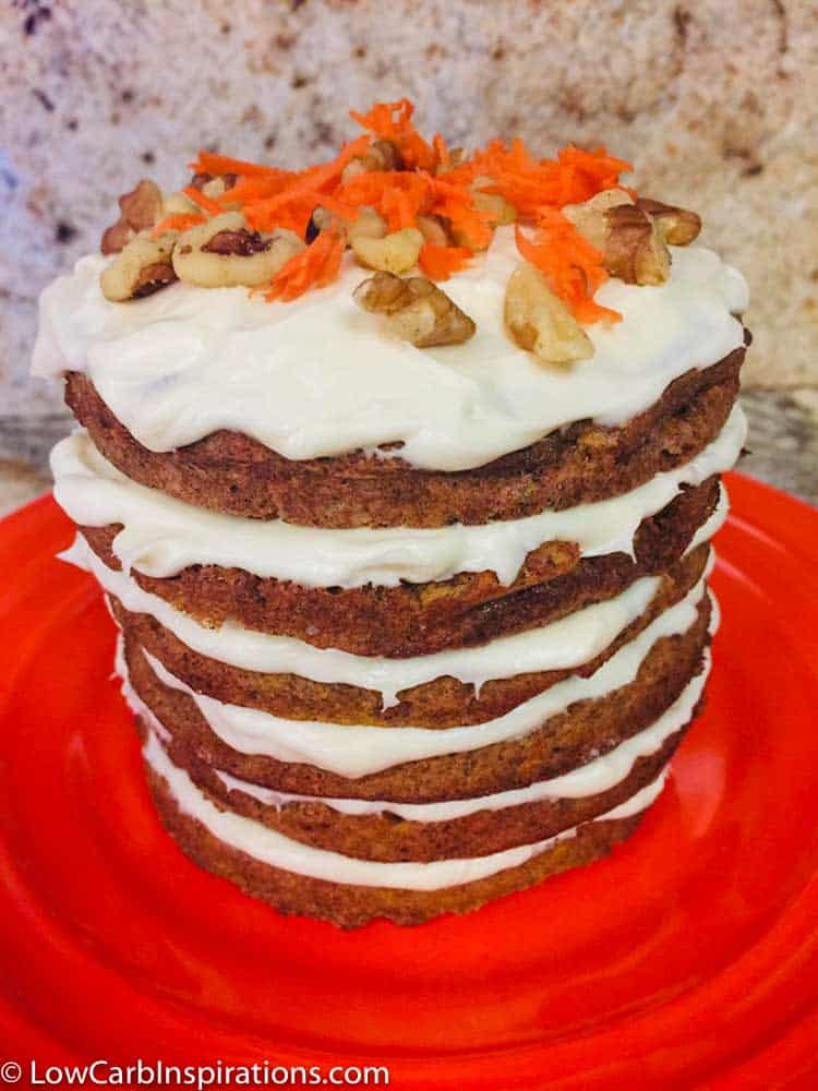 Carrot Chaffle Cake recipe