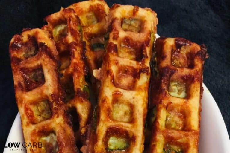 Fried Pickle Chaffle Sticks Recipe Low Carb Inspirations