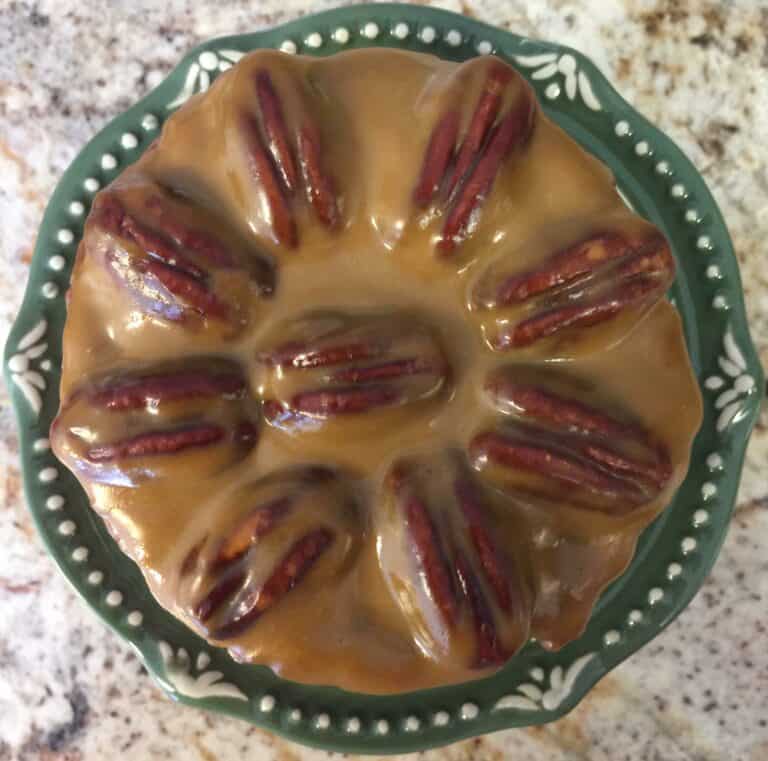 Pecan Pie Chaffle Cake Recipe