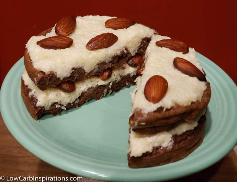 Almond Joy Cake Chaffle Recipe