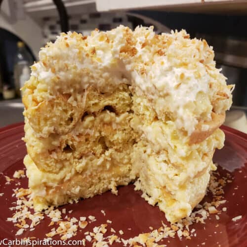 Coconut Cream Cake Chaffle Recipe