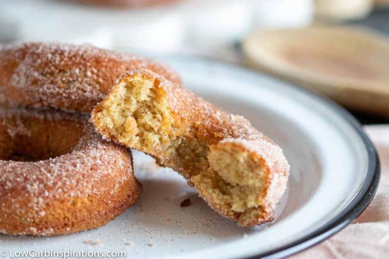 Keto Cinnamon Sugar Donuts Recipe