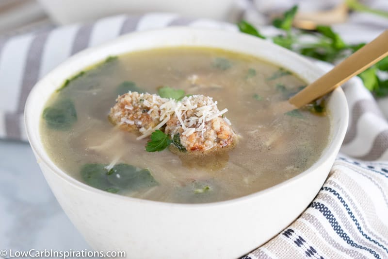 Keto Italian Wedding Soup Recipe