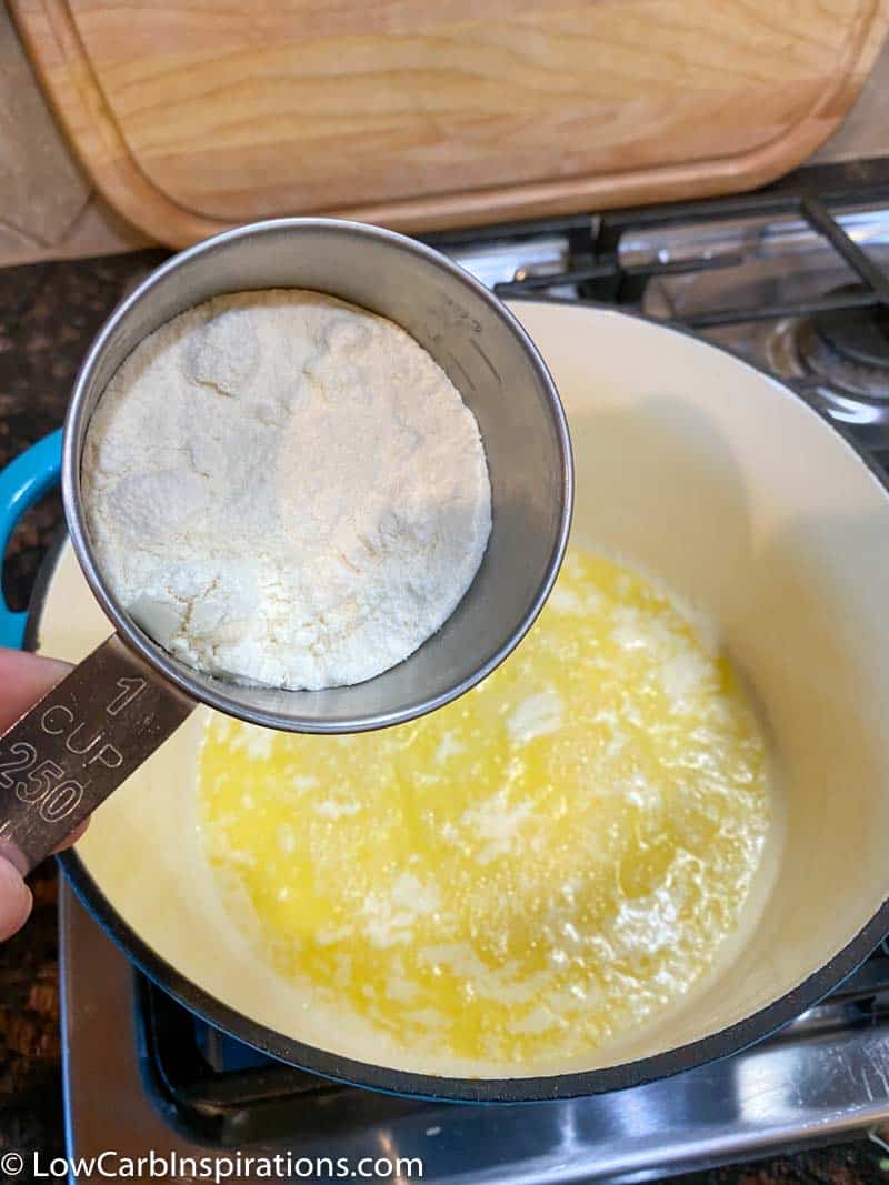 How to make keto roux without flour