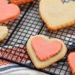 Keto Heart Shaped Cookies