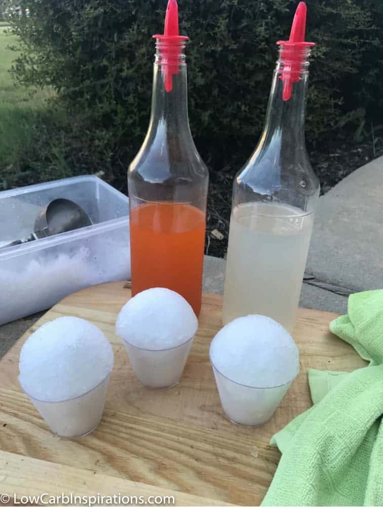 Homemade Snow Cone Syrup Recipe