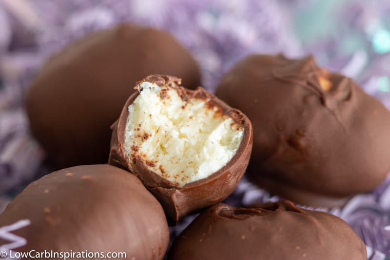 Keto Chocolate Coconut Cream Eggs Recipe