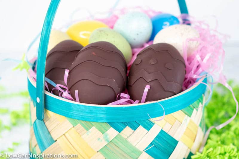 Keto Chocolate Peanut Butter Eggs Recipe