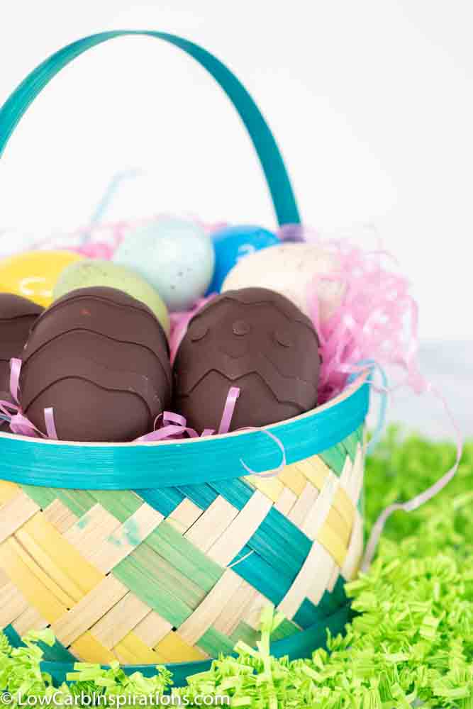 Keto Chocolate Peanut Butter Eggs Recipe