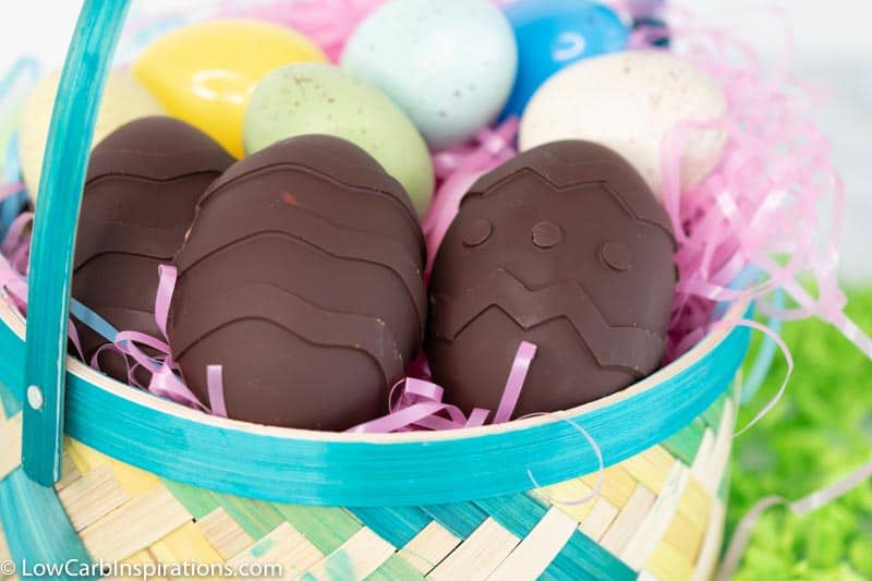 Keto Chocolate Peanut Butter Eggs Recipe