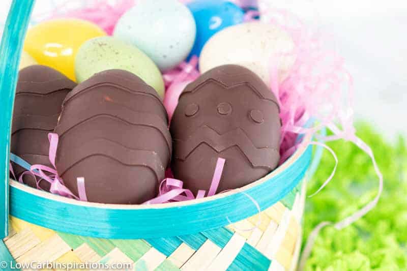 Keto Chocolate Peanut Butter Eggs Recipe