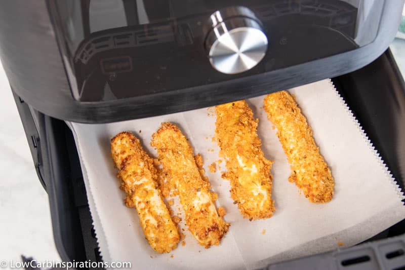 Keto Mozzarella Cheese Sticks Recipe