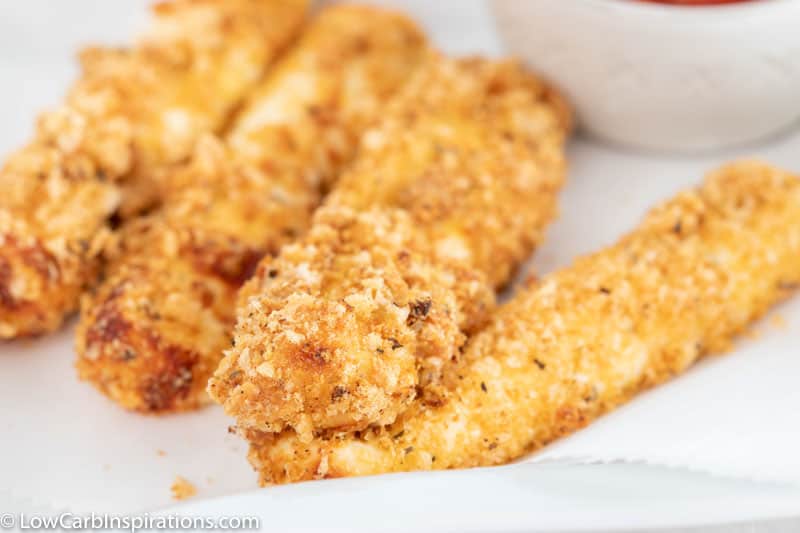 Keto Mozzarella Cheese Sticks Recipe