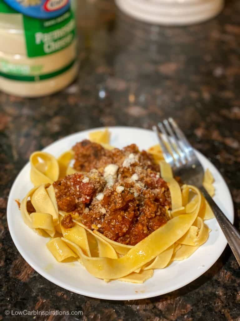 Keto Noodles made with Lupin Flour