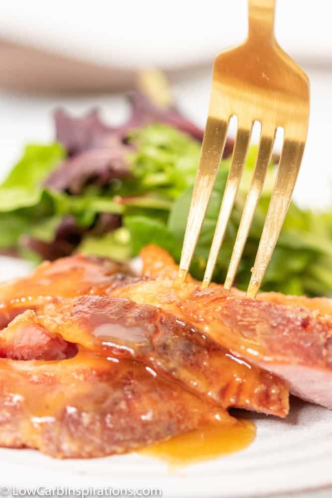 Keto Sugar Free Glazed Ham Recipe