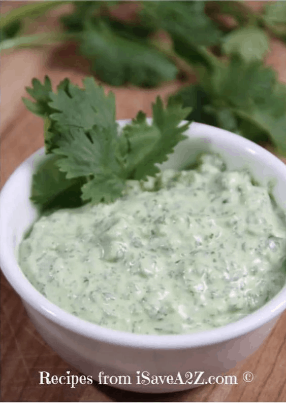 Cilantro Jalapeno Dip Recipe