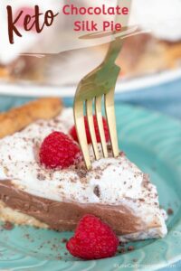 Homemade Keto Chocolate Silk Pie Recipe - Low Carb Inspirations