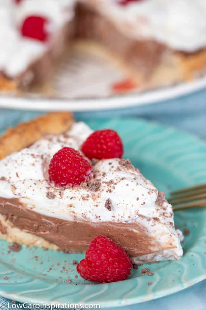 Homemade Keto Chocolate Silk Pie Recipe