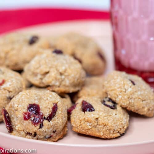 Keto Chewy Cranberry Cookies Recipe
