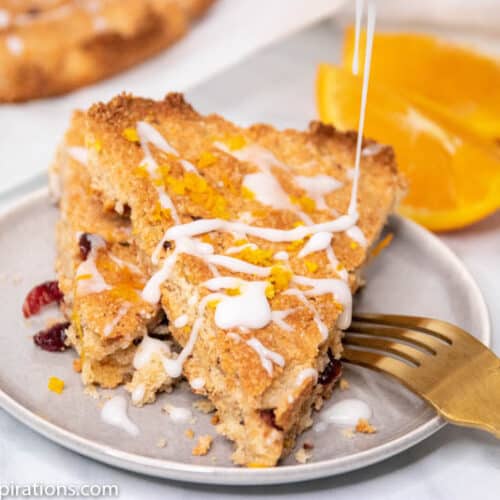 Keto Cranberry Orange Scones Recipe