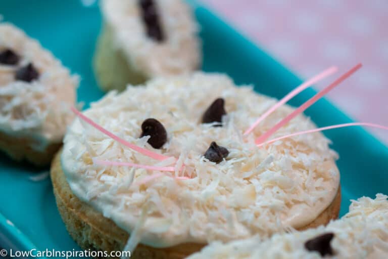 How to Make a Keto Easter Bunny Cake Low Carb Inspirations