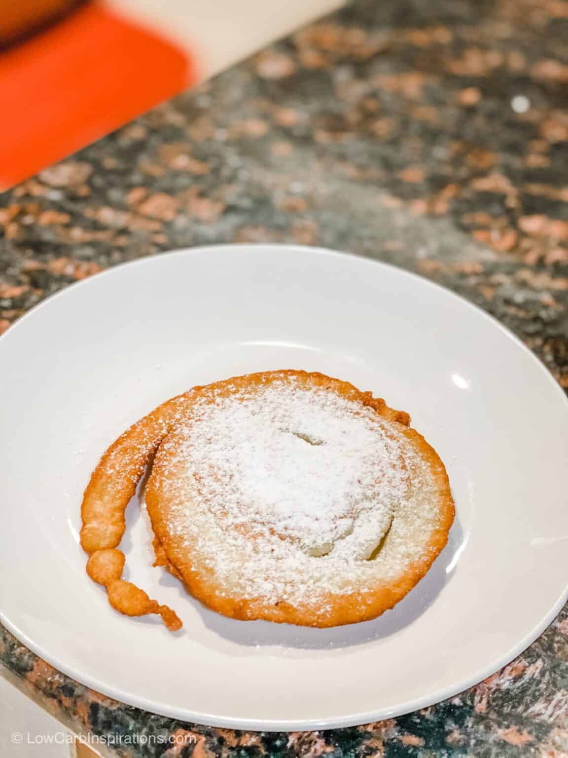 Keto Funnel Cake Recipe (only 2 net carbs!) Low Carb Inspirations