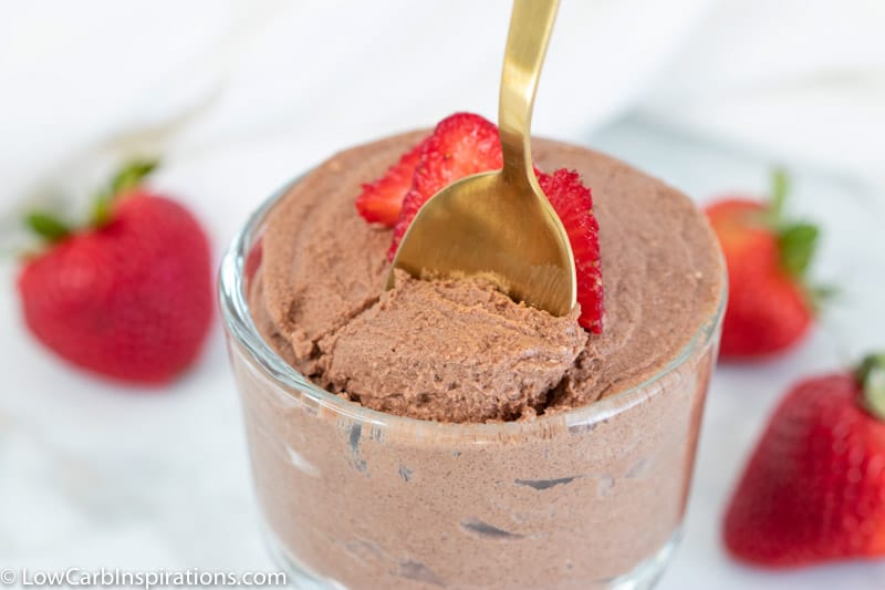 Quick Keto Chocolate Mousse Pudding Recipe Low Carb Inspirations