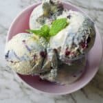 Best Keto Blueberry Ice Cream Recipe that's sugar free!