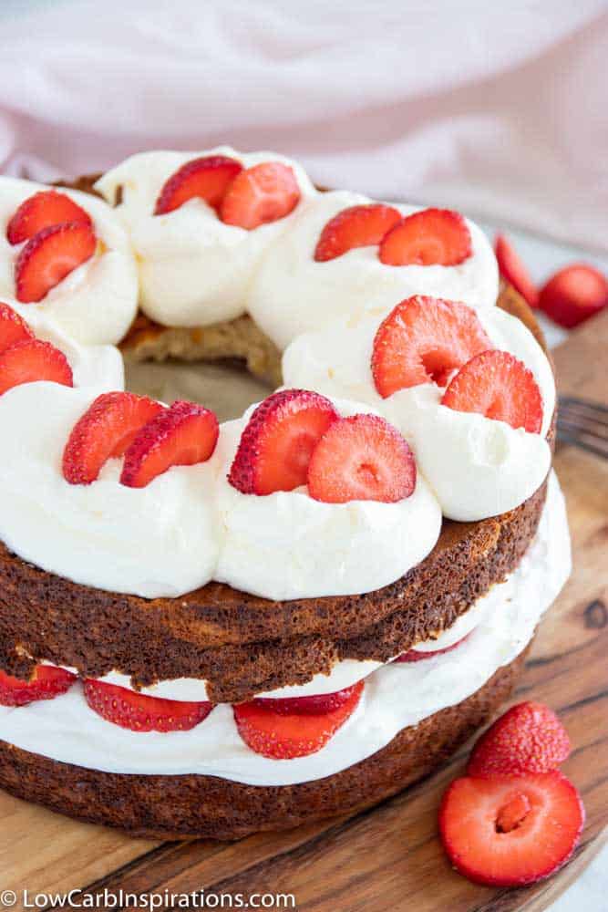 Keto Strawberry Shortcake Recipe