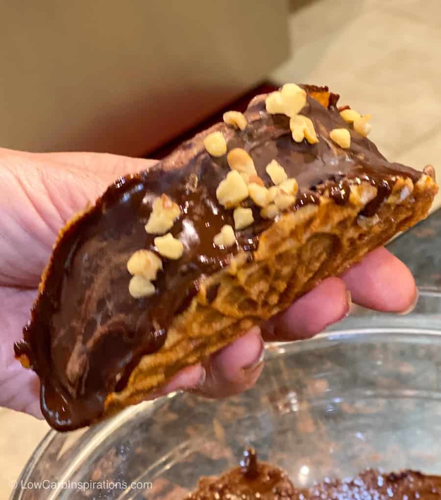 Keto Choco Taco Ice Cream Sandwich Recipe