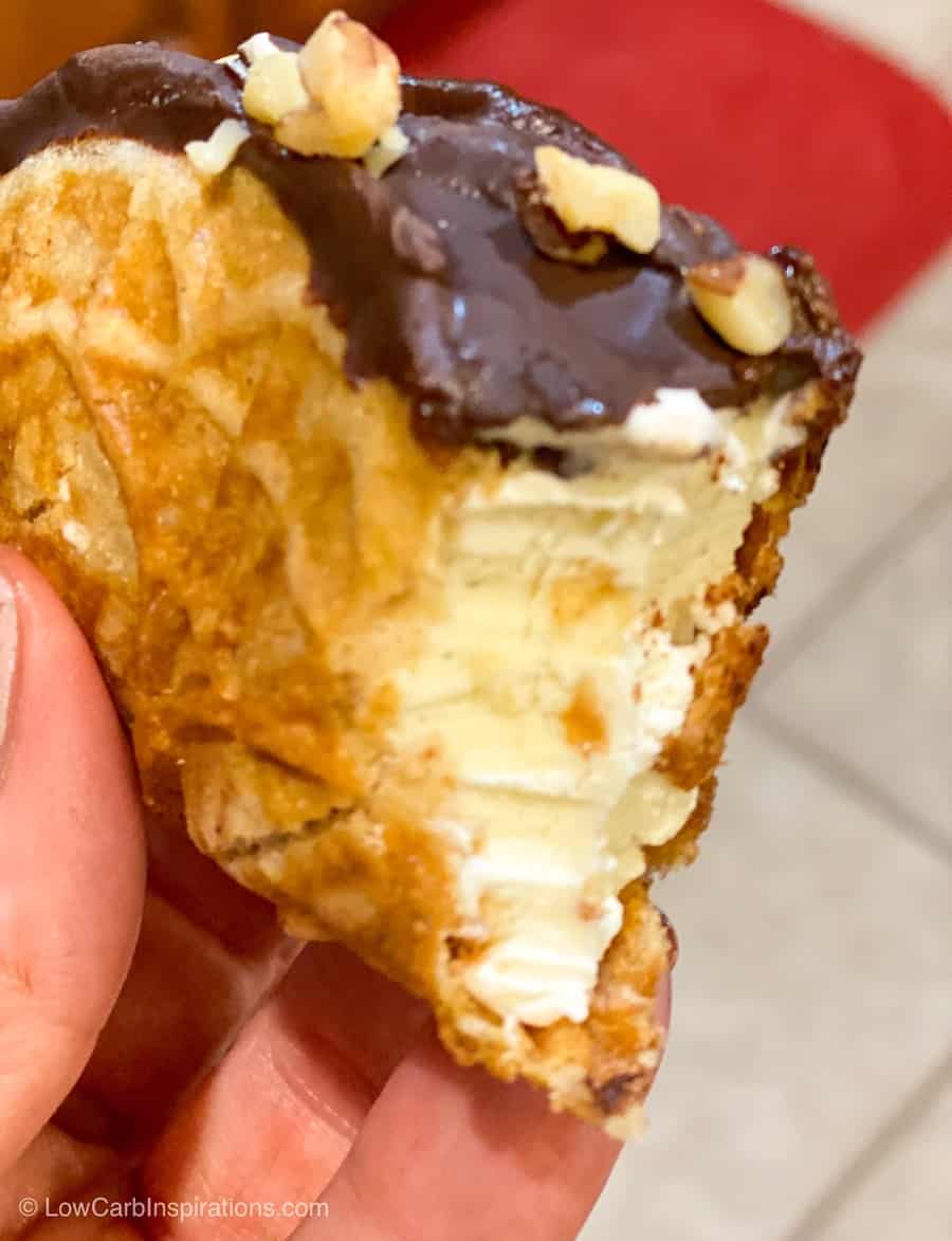 Keto Choco Taco Ice Cream Sandwich Recipe