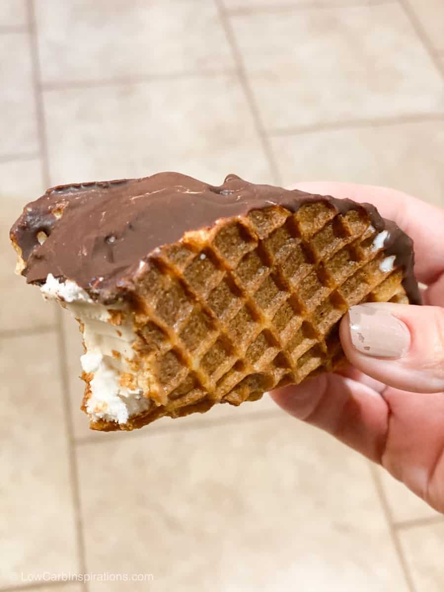 Keto Choco Taco Ice Cream Sandwich Recipe