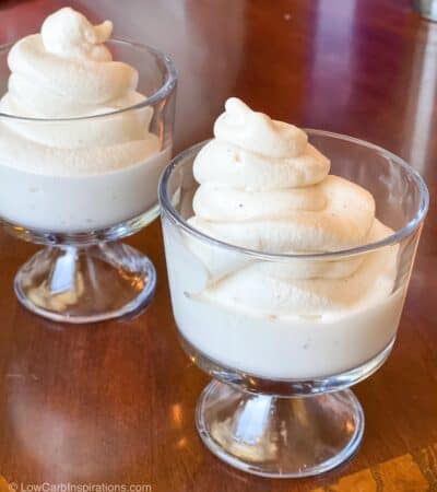 Keto Soft Serve Vanilla Ice Cream Recipe (made with dry ice)