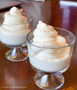 Keto Soft Serve Vanilla Ice Cream Recipe (made with dry ice)