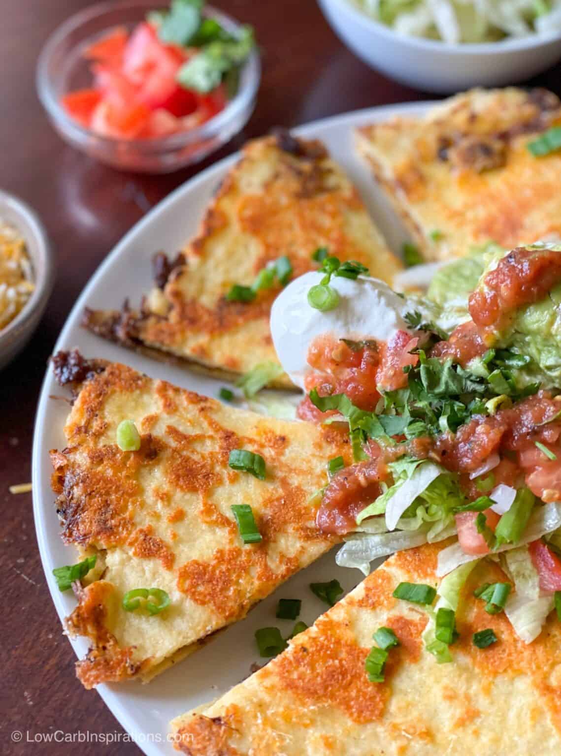 Low Carb Quesadilla Recipe Low Carb Inspirations