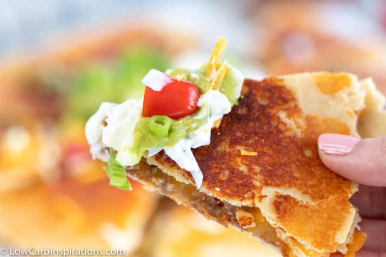 Low Carb Quesadilla Recipe - Low Carb Inspirations