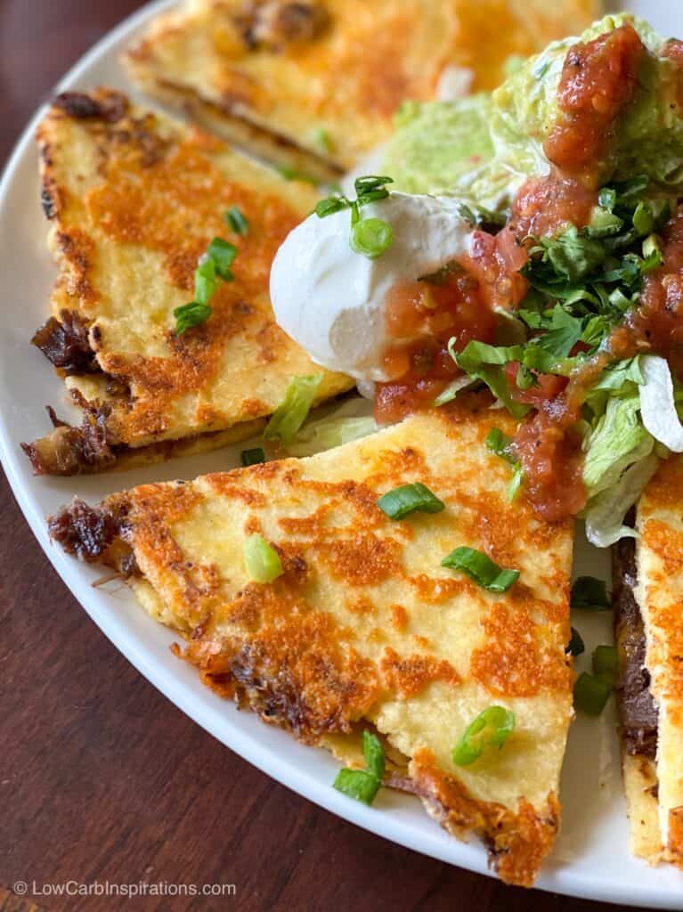 Low Carb Quesadilla Recipe - Low Carb Inspirations