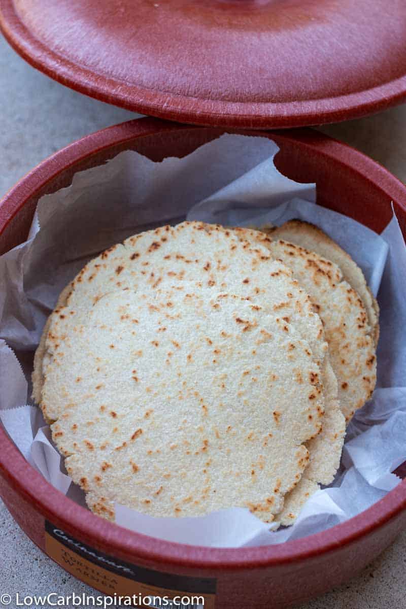 Low Carb Tortilla Recipe (Flour Tortilla Substitute)